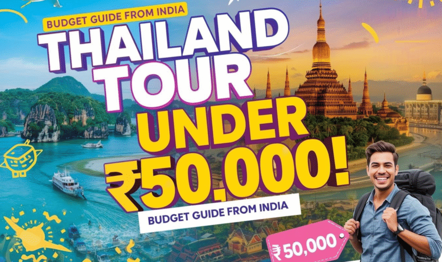 How to Plan a Thailand Trip from India Under ₹50,000 – The Ultimate Budget Guide