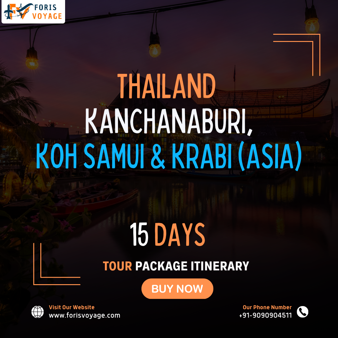 Thailand – Kanchanaburi, Koh Samui & Krabi | 15 days (Asia)