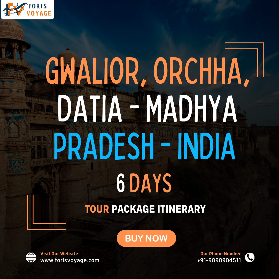 Gwalior, Orchha, Datia – Madhya Pradesh – India | 6 Days (Asia)