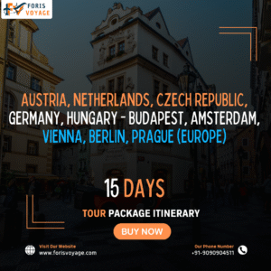 Austria, Netherlands, Czech Republic, Germany, Hungary - Budapest, Amsterdam, Vienna, Berlin, Prague | 15 days (Europe)