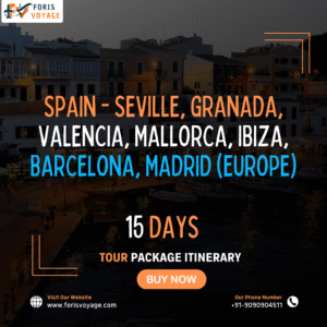 Spain - Seville, Granada, Valencia, Mallorca, Ibiza, Barcelona, Madrid | 15 days (Europe)