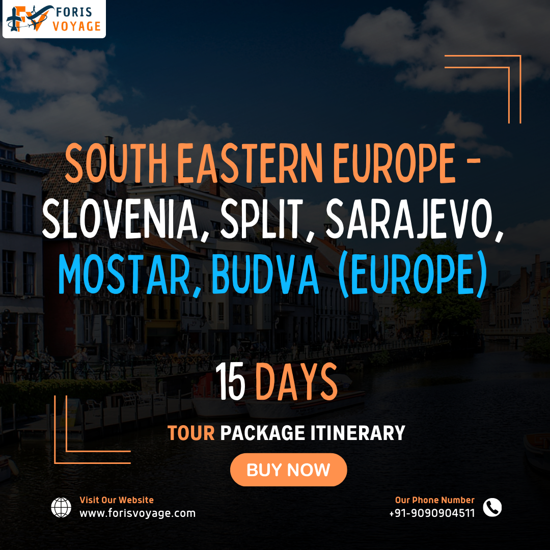 South Eastern Europe – Slovenia, Split, Sarajevo, Mostar, Budva | 15 days (Europe)