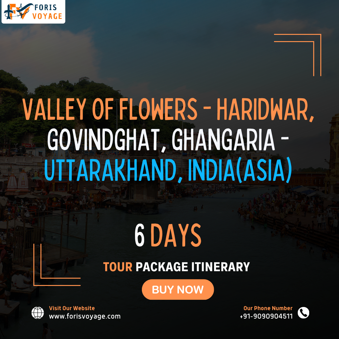 Valley of Flowers – Haridwar, Govindghat, Ghangaria – Uttarakhand, India | 6 days (Asia)