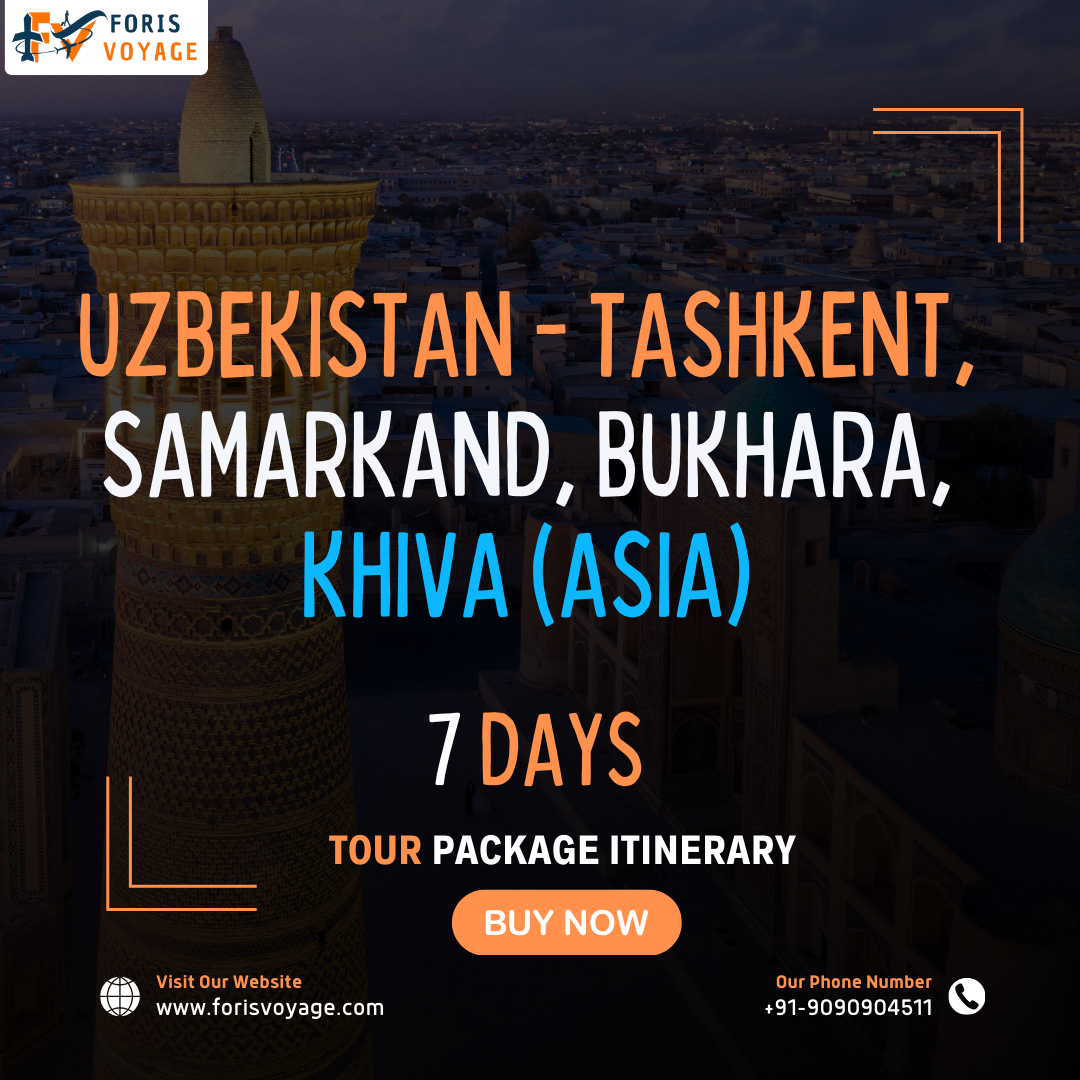 Uzbekistan – Tashkent, Samarkand, Bukhara, Khiva | 7 days (Asia)