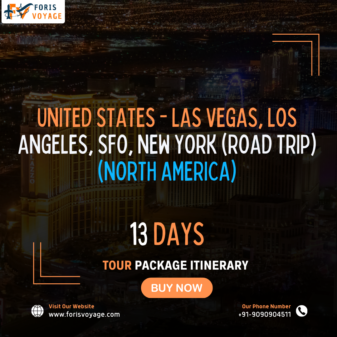 United States – Las Vegas, Los Angeles, SFO, New York (Road Trip) | 13 days (North America)