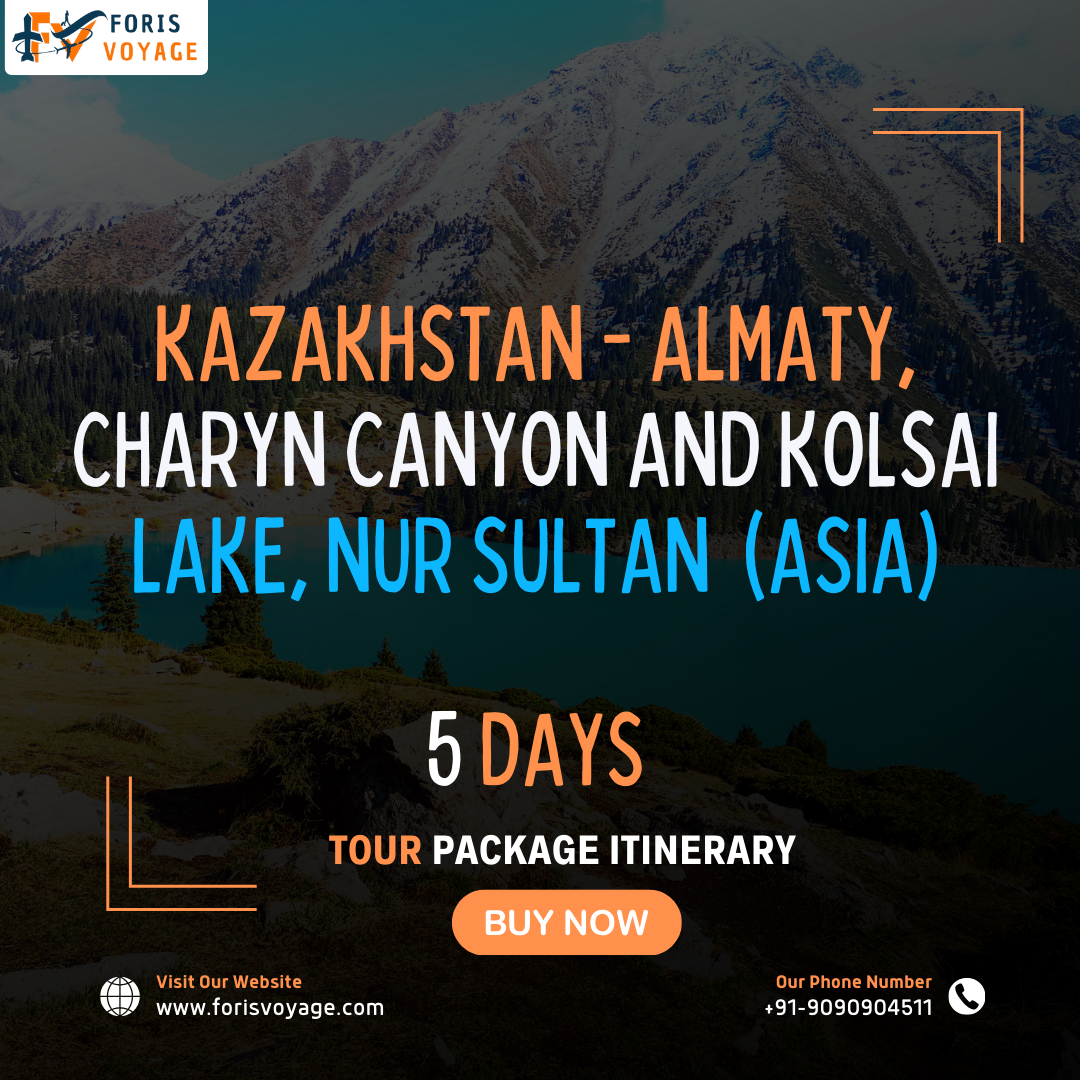 Kazakhstan – Almaty, Charyn Canyon and Kolsai Lake, Nur Sultan | 5 Days (Asia)