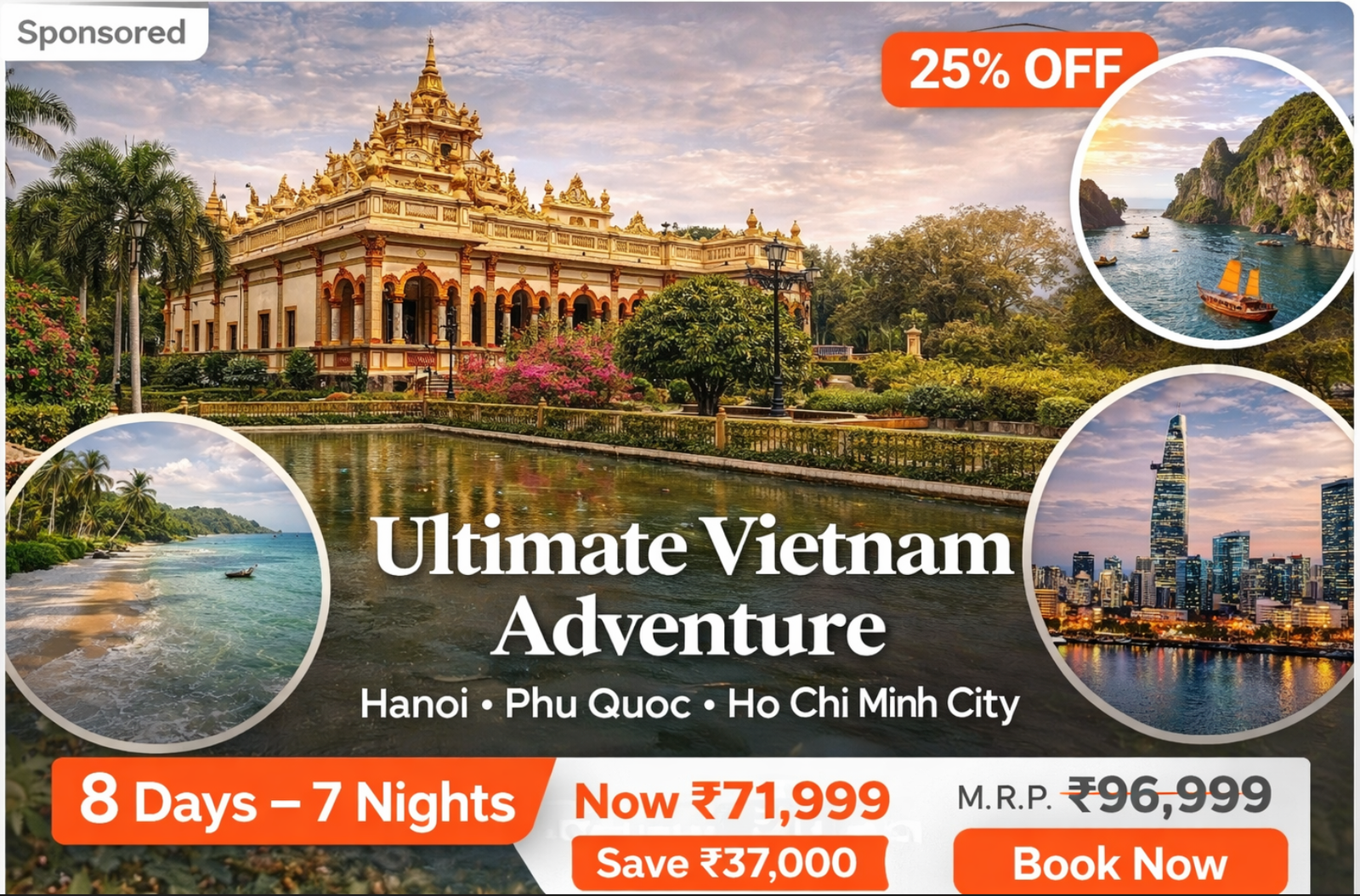 Ultimate Vietnam Adventure | Hanoi • Phu Quoc • Ho Chi Minh City in 8 Days_Foris Voyage